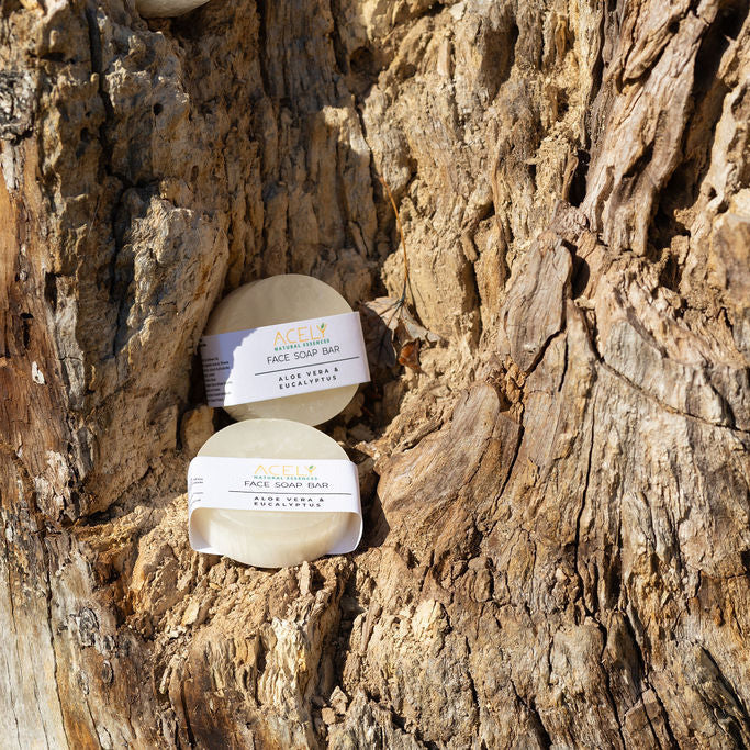 Face Bar Soap - Eucalyptus & Aloe Vera
