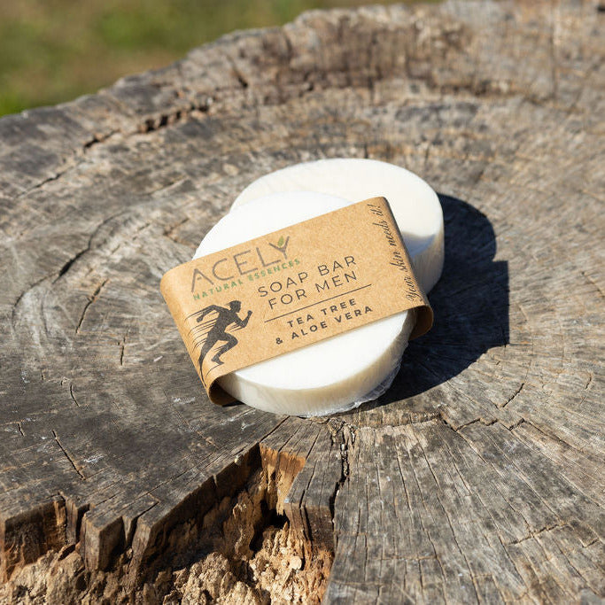Soap Bar for Men – Tea Tree & Aloe Vera