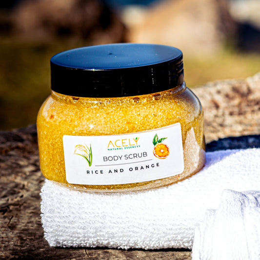 Body Scrub – Rice & Orange