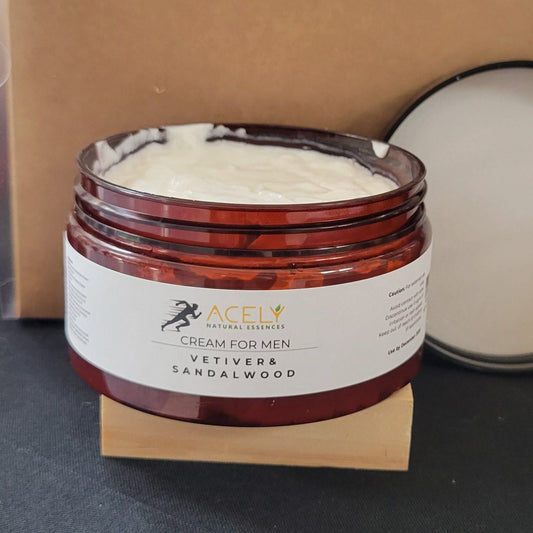 Vetiver & Sandalwood Men's Body Cream